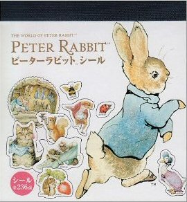 Peter Rabbit sticker book (Japanese edition)